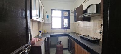 Kitchen Image of 1400 Sq.ft 3 BHK Apartment / Flat for rent in HSIIDC Sidco Shivalik Apartment, Manesar Gurgaon for Rs. 33000