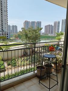 Balcony Image of 1250 Sq.ft 3 BHK Apartment / Flat for rent in Godrej Rejuve, Keshav Nagar Pune for Rs. 50000
