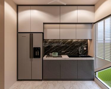 Kitchen Image of 641 Sq.ft 1 BHK Apartment / Flat for sale in Chandiwala Prarambh, Andheri West Mumbai for Rs. 12824000