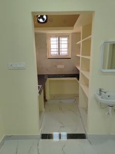 Kitchen Image of 550 Sq.ft 1 BHK Builder Floor for rent in Financial District Hyderabad for Rs. 20000