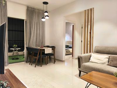 Living Room Image of 1000 Sq.ft 2 BHK Apartment / Flat for sale in Puraniks Abitante, Bavdhan Pune for Rs. 6300000