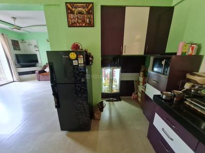 Kitchen Image of 1250 Sq.ft 2 BHK Apartment / Flat for rent in Lunkad Goldcoast, Viman Nagar Pune for Rs. 43000