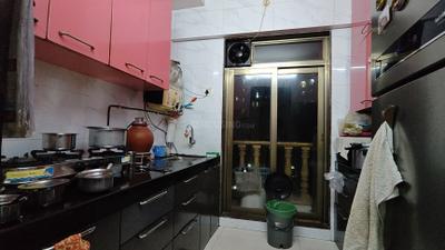 Kitchen Image of 730 Sq.ft 1 BHK Apartment / Flat for sale in Mangala Mayurs Nature Glory Phase 3, Kalwa Thane for Rs. 9500000