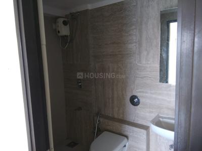 Bathroom Image of 698 Sq.ft 1 BHK Apartment / Flat for rent in Srishti Harmony, Powai Mumbai for Rs. 56000