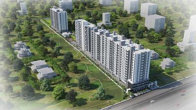 Image of 700 Sq.ft 1 BHK Apartment / Flat for sale in Sai Sanskruti Phase 2, Yewalewadi, Pune for Rs. 3700000