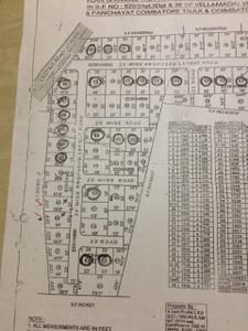 Image of 3877 Sq.ft Residential Plot / Land for sale in Sri Angalamman Puram, Belladhi, Coimbatore for Rs. 3159000