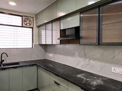 Kitchen Image of 2000 Sq.ft 3 BHK Builder Floor for rent in Palm Floor Ardee City, Sector 52 Gurgaon for Rs. 58000