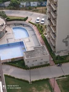 Balcony Image of 490 Sq.ft 1 BHK Studio for rent in Supertech Czar Suites, Omicron I Greater Noida for Rs. 17000