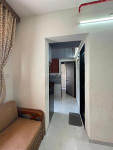 Hall Image of 555 Sq.ft 1 BHK Apartment / Flat for rent in Navkarmik Shiv Lilam, Borivali East Mumbai for Rs. 35000
