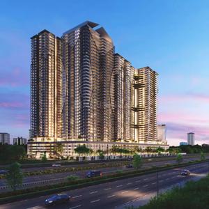 Image of 1671 Sq.ft 3 BHK Apartment / Flat for sale in Moonglade Apartments, Gandipet, Hyderabad for Rs. 14000000