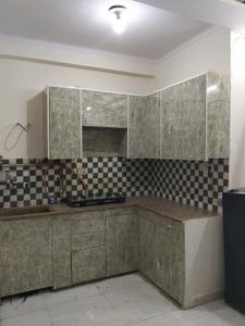 Kitchen Image of 558 Sq.ft 2 BHK Apartment / Flat for sale in DLF Ankur Vihar Ghaziabad for Rs. 1500000