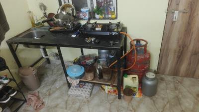 Kitchen Image of 400 Sq.ft 1 BHK Independent House for rent in Shivaji Nagar Pune for Rs. 25000