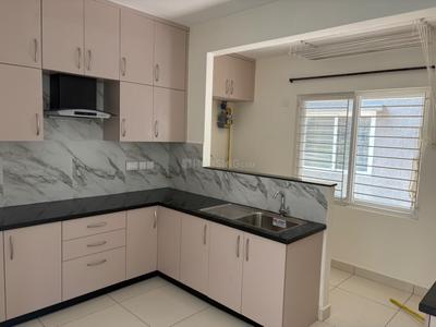 Kitchen Image of 1583 Sq.ft 3 BHK Apartment / Flat for rent in Brigade Citadel, Borabanda Hyderabad for Rs. 55000