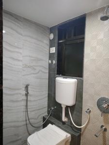 Common Bathroom Image of 450 Sq.ft 1 BHK Apartment / Flat for rent in Puraniks Rumah Bali, Thane West Thane for Rs. 19999