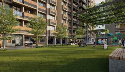 Image of 1845 Sq.ft 3 BHK Apartment / Flat for sale in Motera, Ahmedabad for Rs. 9200000