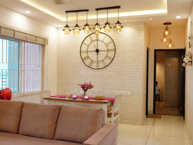 Hall Image of 1350 Sq.ft 2 BHK Apartment / Flat for rent in Brigade Lakefront, Hoodi Bengaluru for Rs. 80000