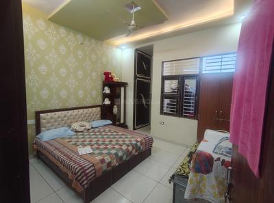 Bedroom Image of 1000 Sq.ft 3 BHK Duplex for sale in Peethawas Jaipur for Rs. 7500000