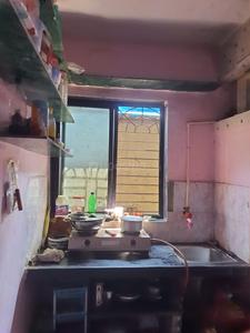 Kitchen Image of 600 Sq.ft 1 BHK Apartment / Flat for rent in Mumbra Thane for Rs. 10000