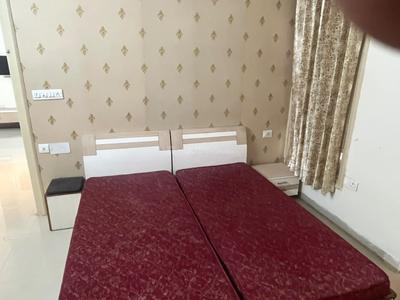Bedroom Image of 1200 Sq.ft 2 BHK Apartment / Flat for rent in Malviya Nagar Jaipur for Rs. 30000