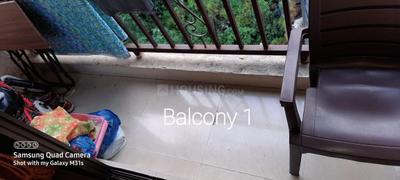 Balcony Image of 600 Sq.ft 1 BHK Apartment / Flat for sale in Thane West Thane for Rs. 5200000