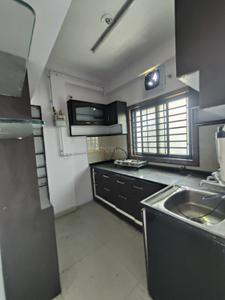 Kitchen Image of 1100 Sq.ft 2 BHK Apartment / Flat for rent in Tilak Nagar Indore for Rs. 17000