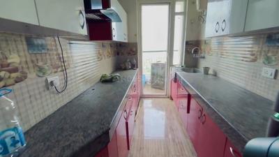 Kitchen Image of 1045 Sq.ft 2 BHK Apartment / Flat for sale in Ballabhgarh Faridabad for Rs. 6850000