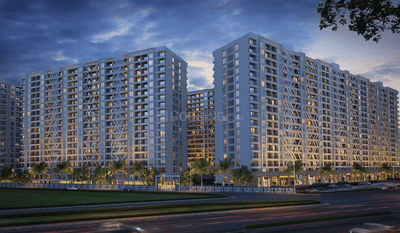 Image of 1250 Sq.ft 3 BHK Apartment / Flat for sale in Tayal K Town Kiwale, Vikas Nagar, Pune for Rs. 8100000