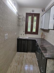 Kitchen Image of 756 Sq.ft 2 BHK Builder Floor for rent in Vikaspuri New Delhi for Rs. 30000