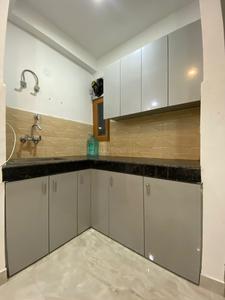 Kitchen Image of 450 Sq.ft 1 BHK Builder Floor for sale in Saket New Delhi for Rs. 2800000