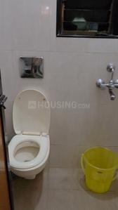 Bathroom Image of 625 Sq.ft 1 BHK Apartment / Flat for rent in Vashi Navi Mumbai for Rs. 45000