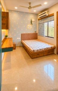 Bedroom Image of 1300 Sq.ft 3 BHK Apartment / Flat for rent in Thane West Thane for Rs. 80000