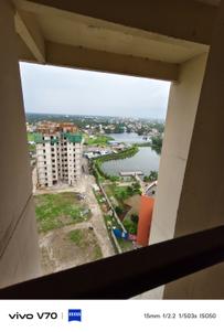 Balcony Image of 852 Sq.ft 2 BHK Apartment / Flat for sale in Siddha Galaxia Phase III, Rajarhat Kolkata for Rs. 3800000