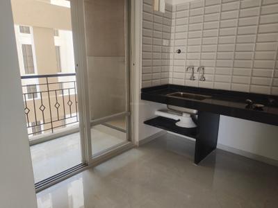 Kitchen Image of 1300 Sq.ft 3 BHK Apartment / Flat for rent in Nyati Era III, Dhanori Pune for Rs. 34000