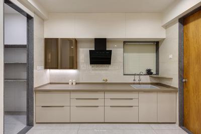Kitchen Image of 1450 Sq.ft 3 BHK Apartment / Flat for sale in Dhanani Towers, Sevasi Vadodara for Rs. 7500000