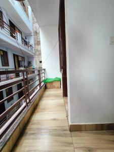 Balcony Image of 600 Sq.ft 1 BHK Builder Floor for rent in Saket New Delhi for Rs. 11000