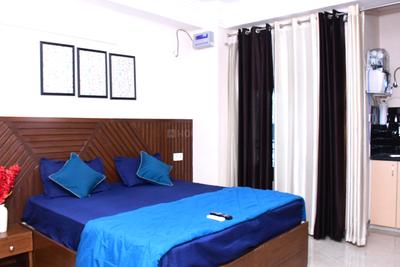 Bedroom Image of 300 Sq.ft 1 RK Apartment / Flat for rent in Mehrauli New Delhi for Rs. 20000