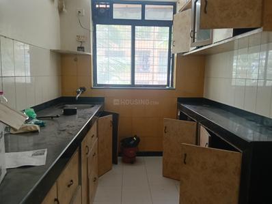 Kitchen Image of 450 Sq.ft 1 BHK Apartment / Flat for rent in Vasant Galaxy Uranus, Goregaon West Mumbai for Rs. 49000