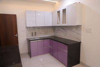 Kitchen Image of 1000 Sq.ft 2 BHK Builder Floor for rent in Gateway Eco Floors, Brijeshwari Annexe Indore for Rs. 17000