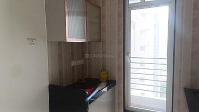 Kitchen Image of 750 Sq.ft 1.5 BHK Apartment / Flat for rent in Sheth Zuri, Thane West Thane for Rs. 40000