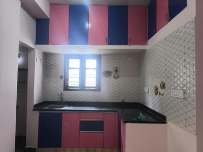 Kitchen Image of 1200 Sq.ft 2 BHK Builder Floor for rent in Mallasandra Bengaluru for Rs. 22000