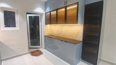 Kitchen Image of 2000 Sq.ft 3 BHK Apartment / Flat for rent in Spectra, Financial District Hyderabad for Rs. 85000