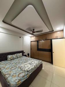 Bedroom Image of 1800 Sq.ft 3 BHK Penthouse for sale in Shyamal Park, Bhayli Vadodara for Rs. 8500000