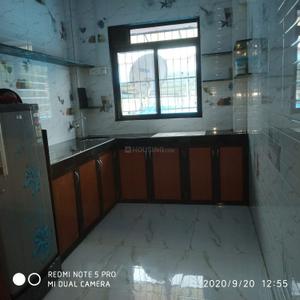 Kitchen Image of 650 Sq.ft 1 BHK Apartment / Flat for sale in Diva Thane for Rs. 1700000