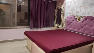 Bedroom Image of 1350 Sq.ft 3 BHK Apartment / Flat for rent in Gahlot Majesty, Seawoods Navi Mumbai for Rs. 70000