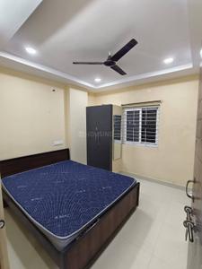 Bedroom Image of 853 Sq.ft 1 BHK Apartment / Flat for rent in Gachibowli Hyderabad for Rs. 26200