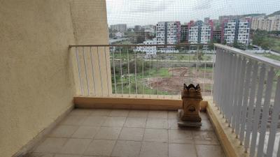 Balcony Image of 1250 Sq.ft 3 BHK Apartment / Flat for sale in Pride Aashiyana, Lohegaon Pune for Rs. 9900000