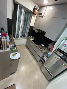 Kitchen Image of 900 Sq.ft 2 BHK Apartment / Flat for sale in Aurum Q Residences R3, Ghansoli Navi Mumbai for Rs. 22250000