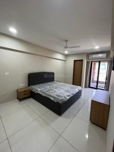 Bedroom Image of 3375 Sq.ft 4 BHK Apartment / Flat for rent in Shilp Paradise, Bodakdev Ahmedabad for Rs. 130000