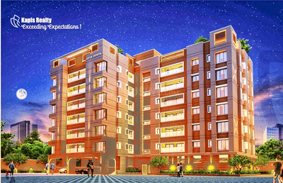 Image of 1880 Sq.ft 3 BHK Apartment / Flat for sale in Kapis Lotus Crystal, Chandrasekharpur, Bhubaneswar for Rs. 15000000