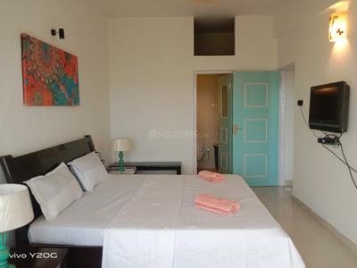 Bedroom Image of 1160 Sq.ft 2 BHK Apartment / Flat for rent in Devashri Sun n Sand, Candolim Goa for Rs. 45000